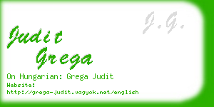 judit grega business card